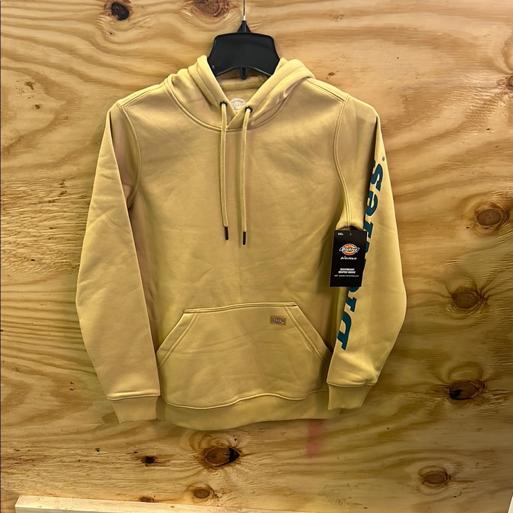 Dickies Yellow Hooded Jacket for Casual Style